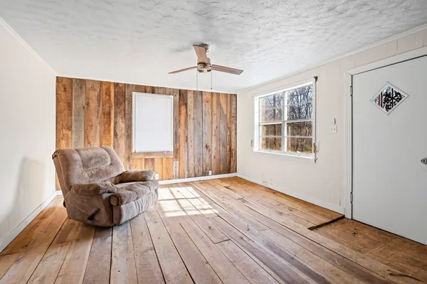 a kitchen with a sink and a refrigerator