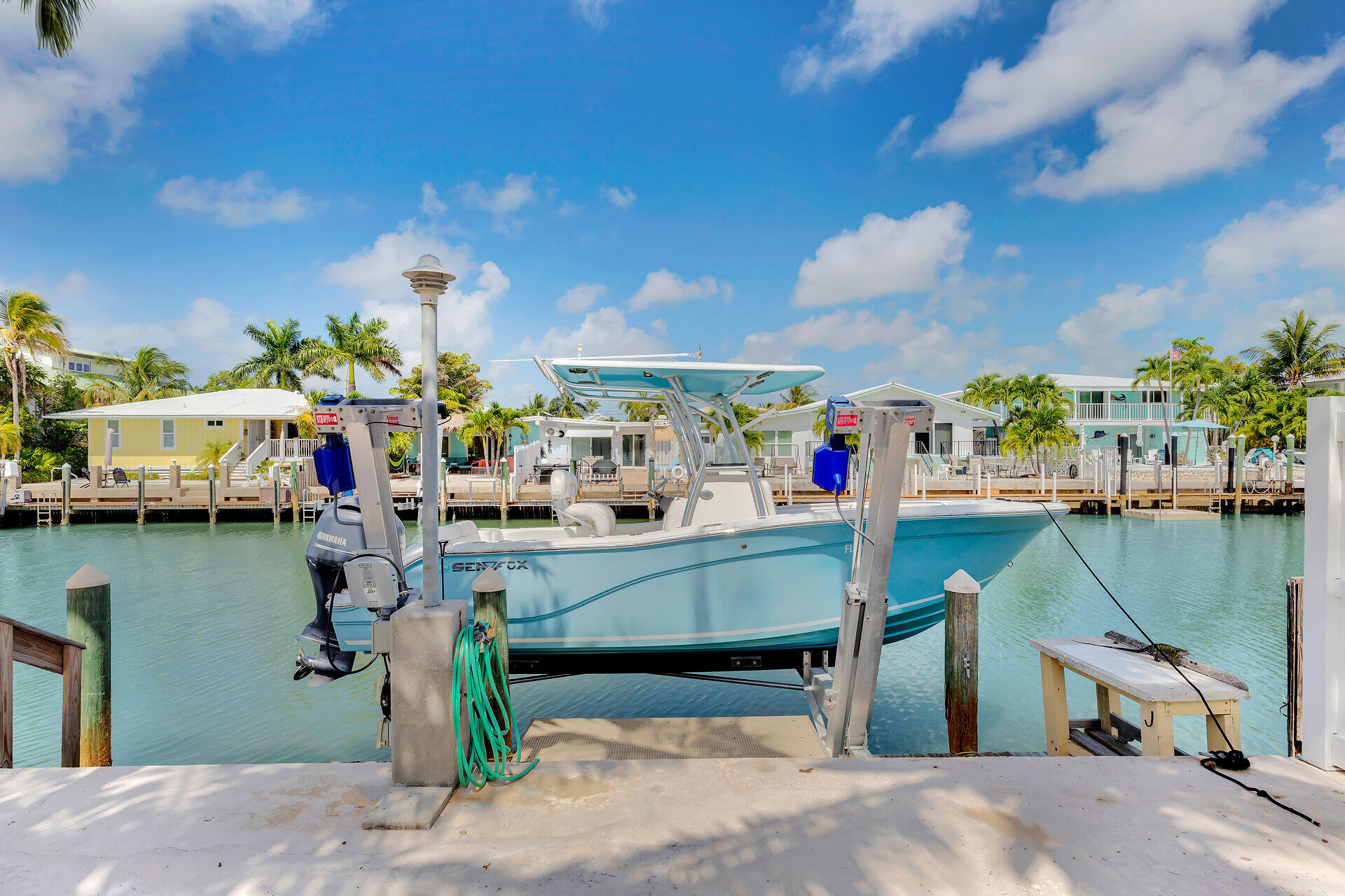 271 3rd Street Key Colony Beach, FL 33051 - Photo 27 of 36 Boat Lift