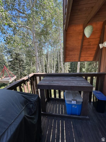 1456 Navajo Road Coalville, UT 84017 - Photo 51 of 55 Wooden deck featuring a grill