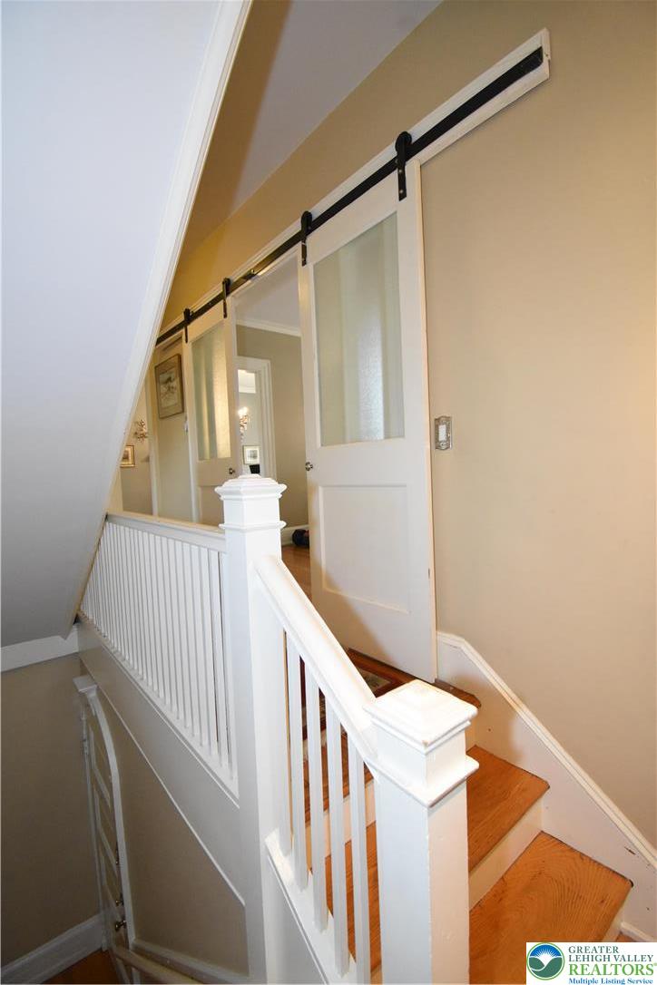 134 North 3rd Street Easton, PA 18042 - Photo 19 of 38 a view of a staircase and wooden floor