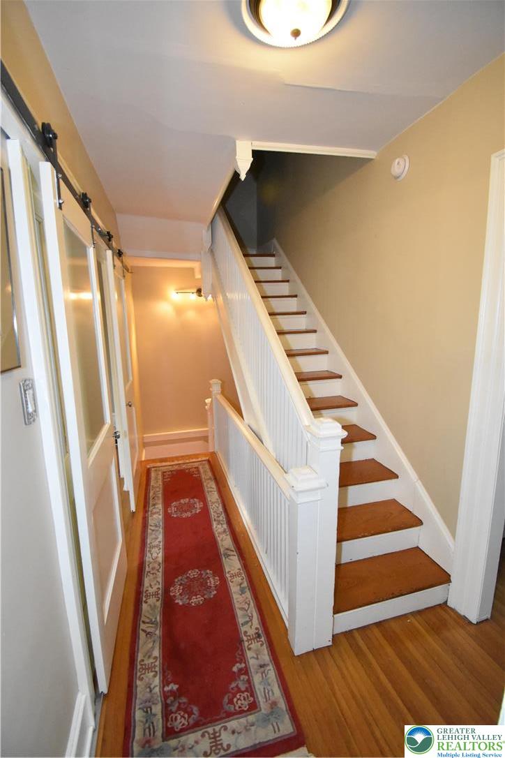 134 North 3rd Street Easton, PA 18042 - Photo 28 of 38 a view of an entryway with wooden floor