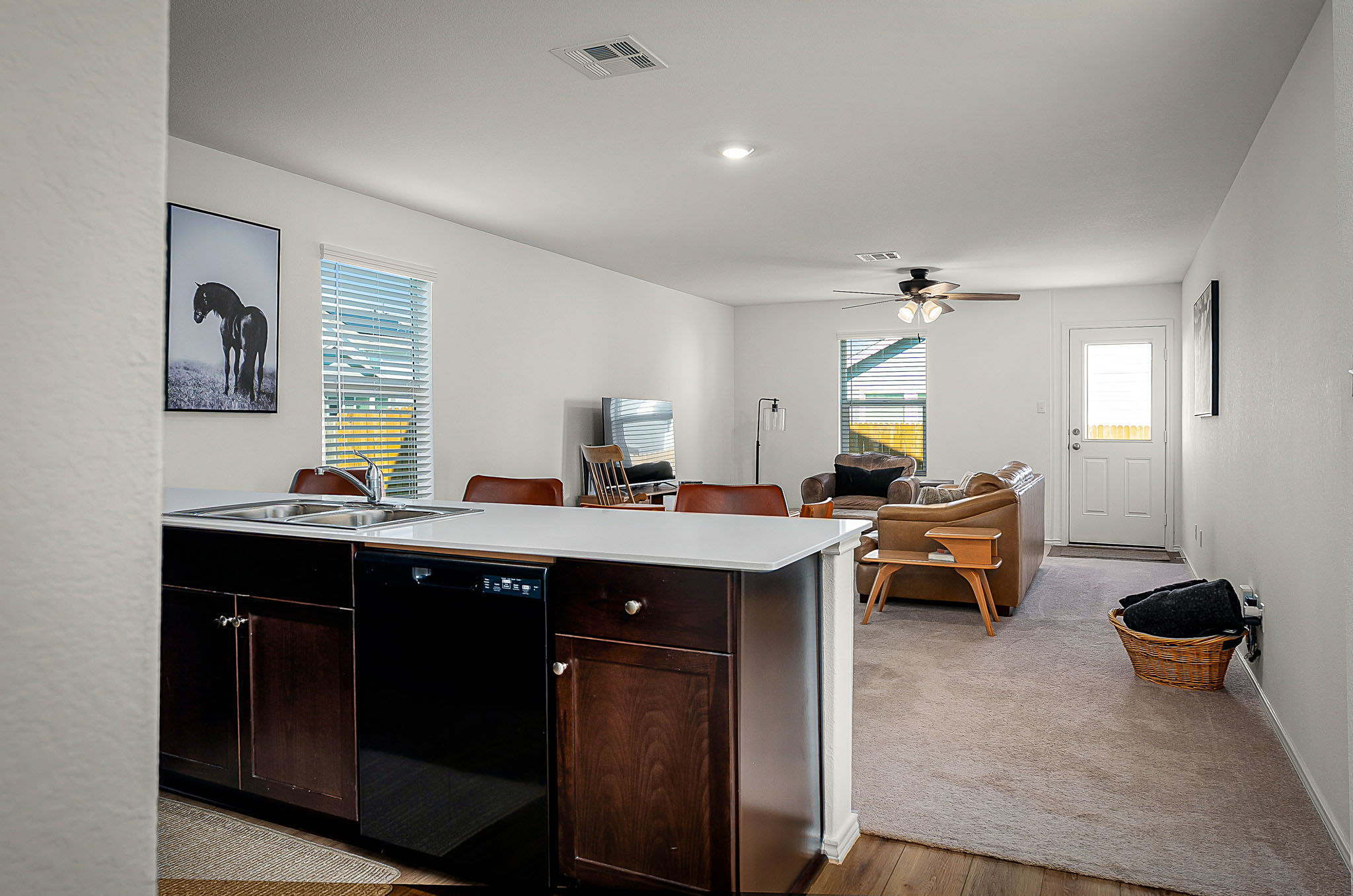 175 Amber Glen Maxwell, TX 78656 - Photo 9 of 27 a kitchen with a sink and cabinets