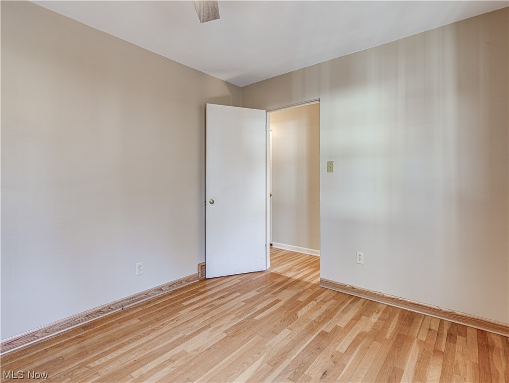2425 Amesbury Road Akron, OH 44313 - Photo 33 of 42 Spare room with light hardwood / wood-style flooring
