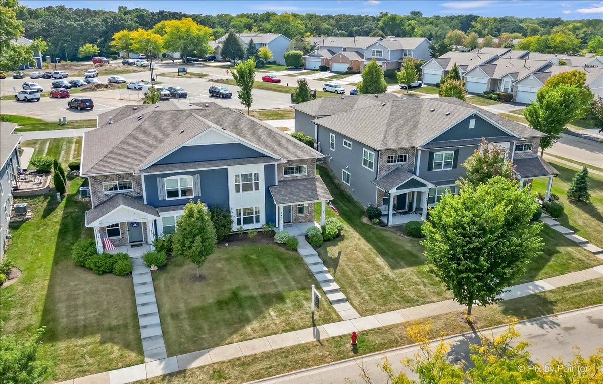 745 Harper Avenue Cary, IL 60013 - Photo 2 of 32 a aerial view of a house with a yard