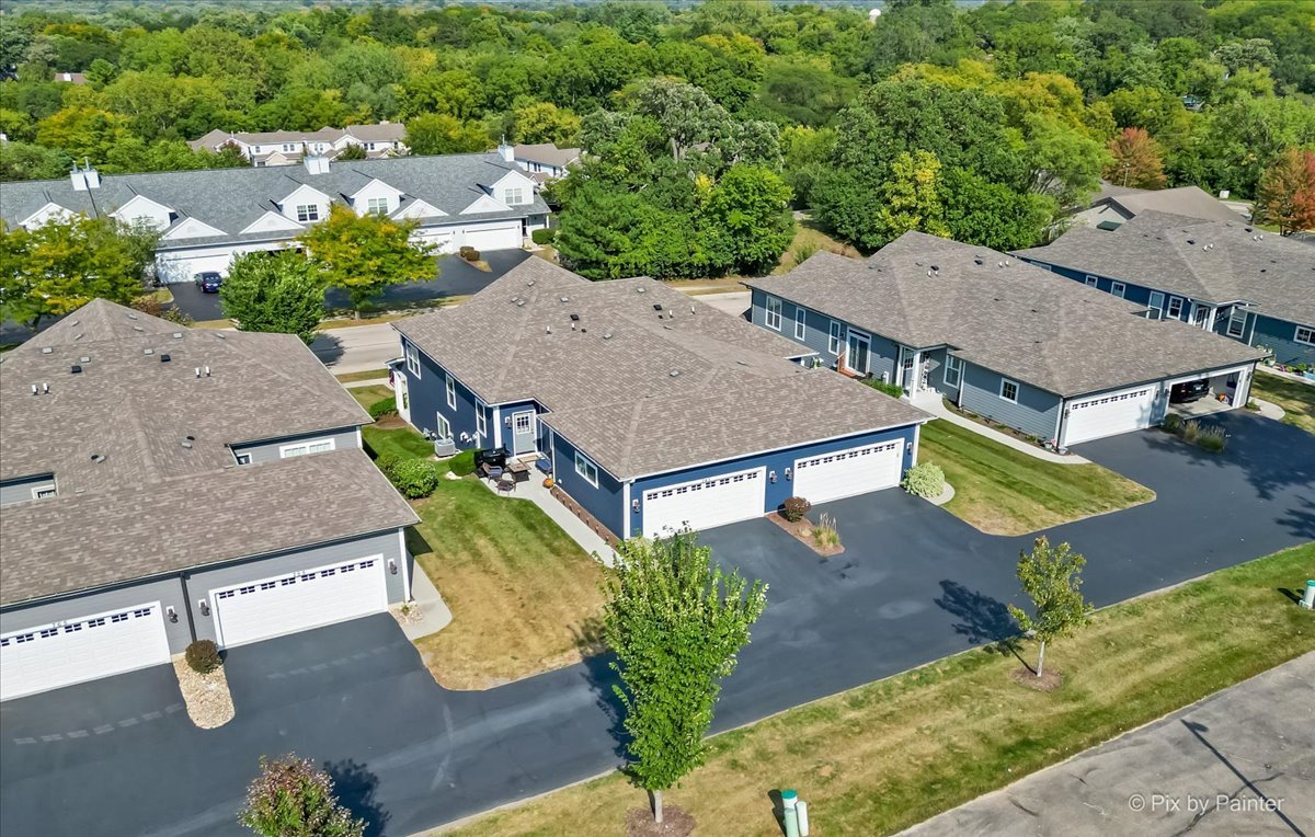 745 Harper Avenue Cary, IL 60013 - Photo 32 of 32 an aerial view of a house with yard swimming pool and outdoor seating