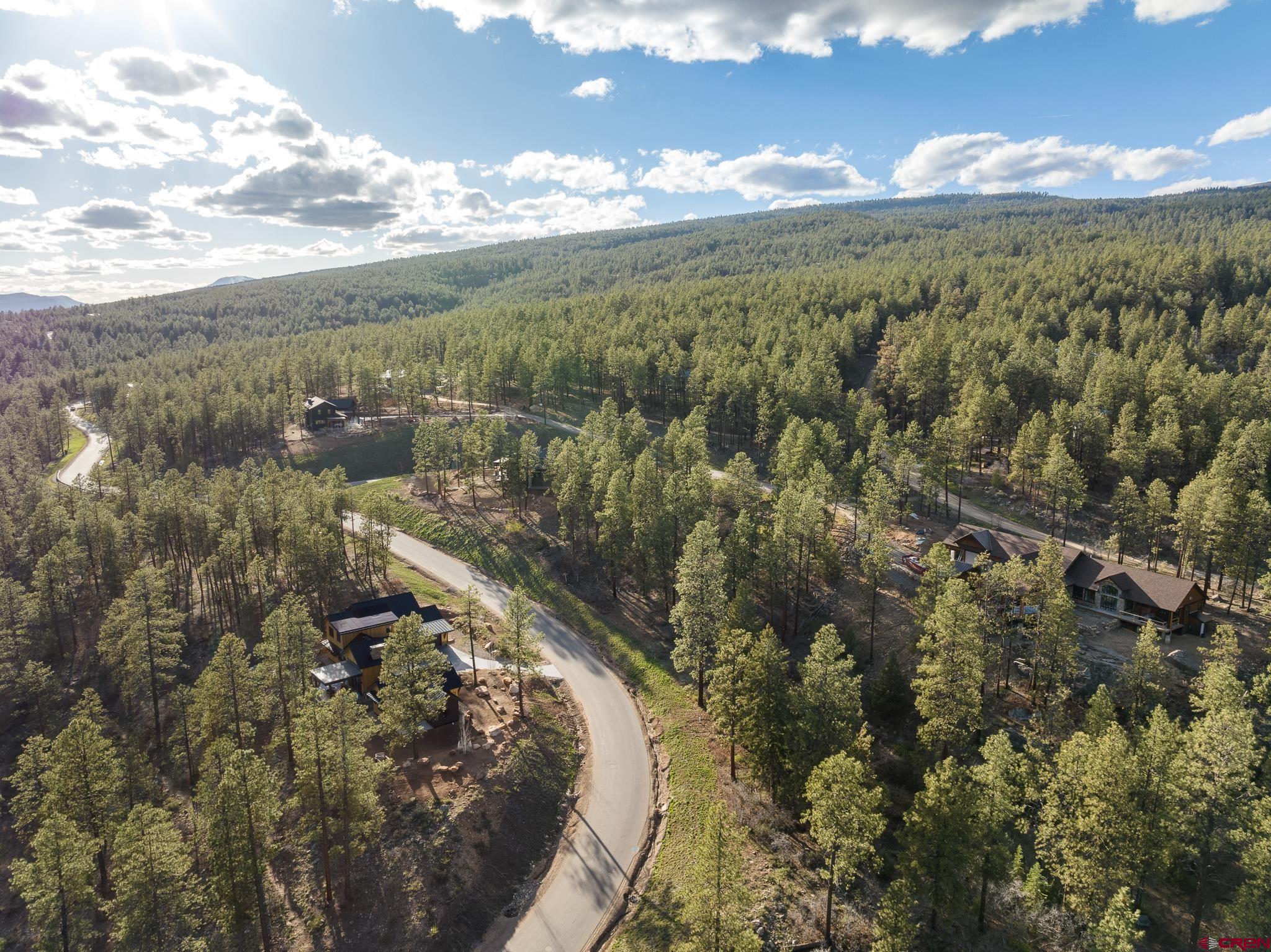 102 Red Canyon Trail Durango, CO 81301 - Photo 5 of 13 a view of a city with mountains in the background