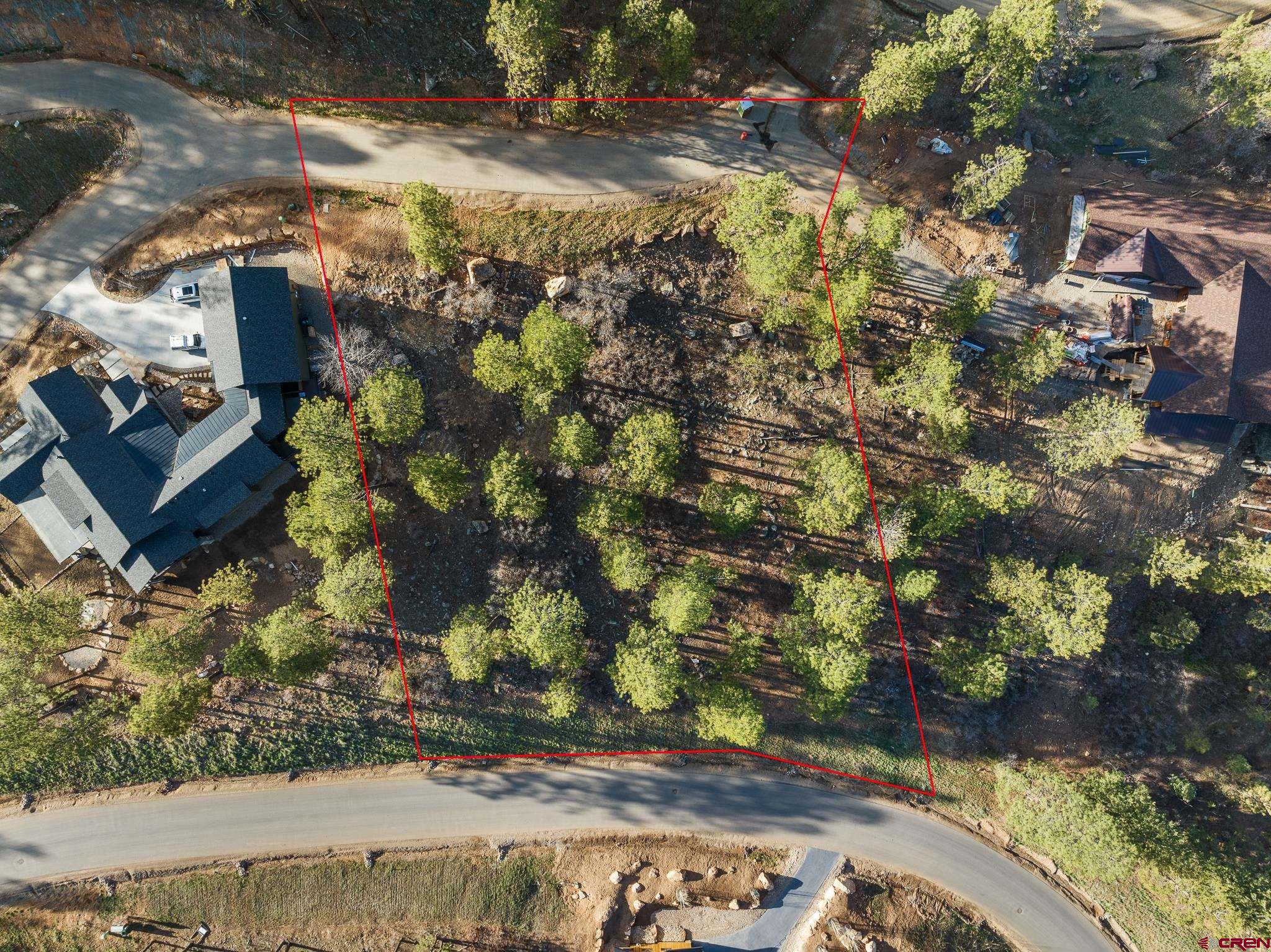 102 Red Canyon Trail Durango, CO 81301 - Photo 6 of 13 a view of a yard with plants