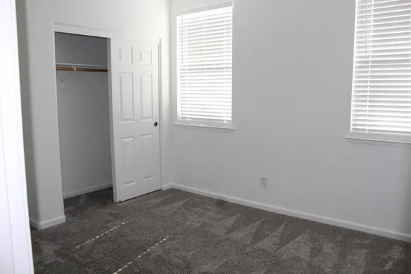 an empty room and a window