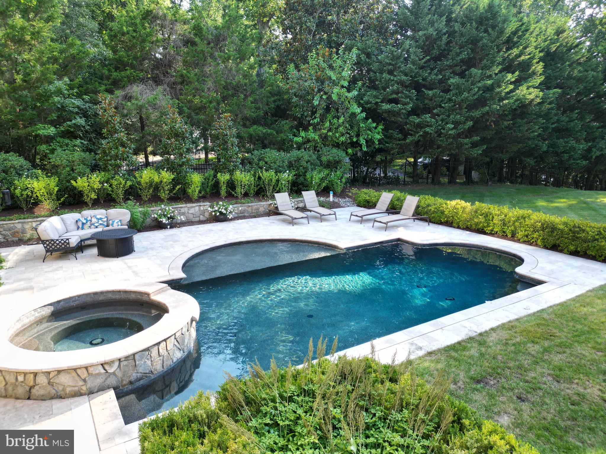 840 Childs Point Road Annapolis, MD 21401 - Photo 3 of 50 Heated saltwater pool w/sun shelf & integrated spa