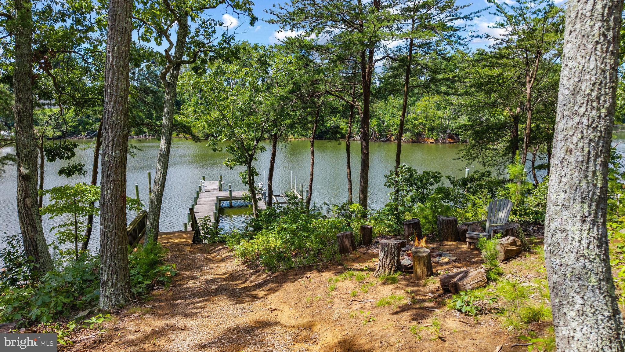 840 Childs Point Road Annapolis, MD 21401 - Photo 44 of 50 Path to waterfront and firepit area