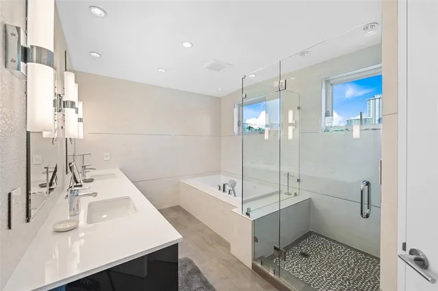 a building outdoor space with patio outdoor seating and plants