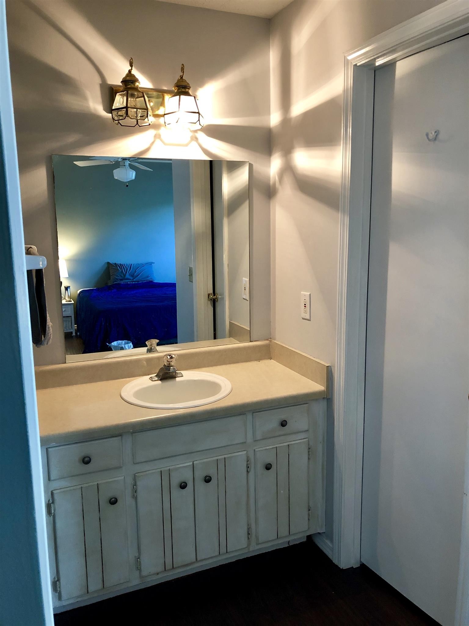 4316 Baton Rouge Drive Hermitage, TN 37076 - Photo 8 of 10 a bathroom with a sink and a mirror