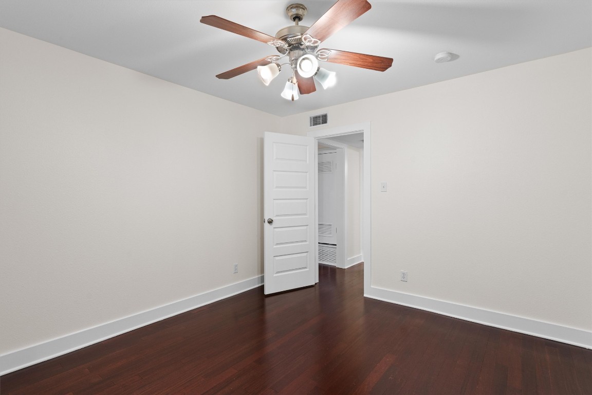 3815 Guadalupe Street, Unit 204 Austin, TX 78751 - Photo 11 of 19 wooden floor in an empty room