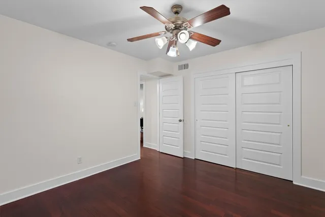 wooden floor in an empty room