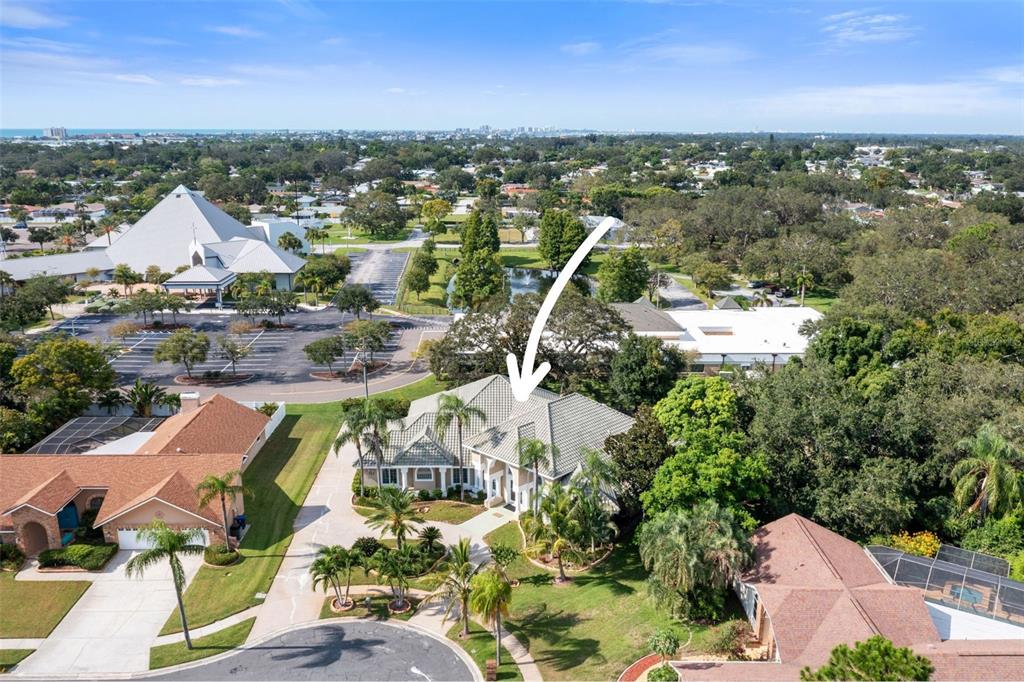 14423 Kandi Court Largo, FL 33774 - Photo 69 of 75 an aerial view of residential houses with outdoor space