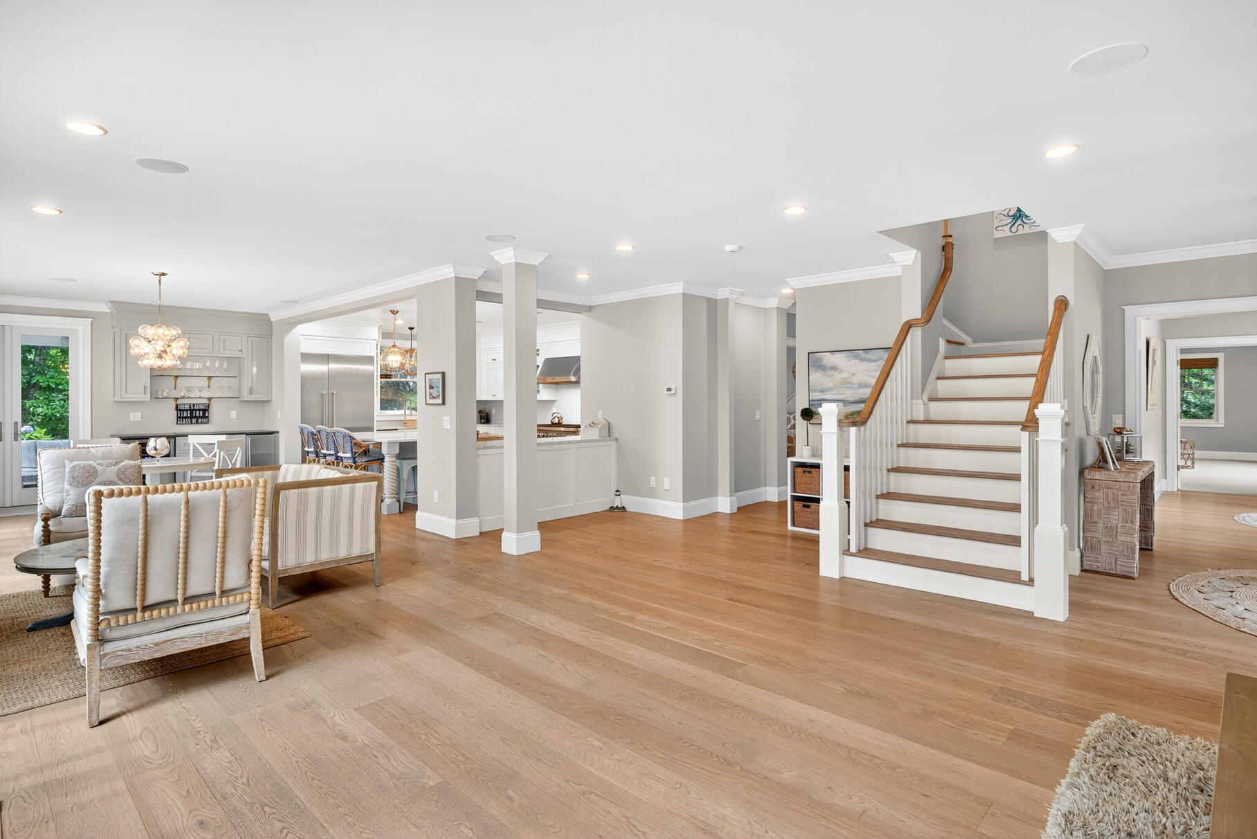 27 Prestwick Lane Mashpee, MA 02649 - Photo 62 of 66 Open Floor Plan with Staircase