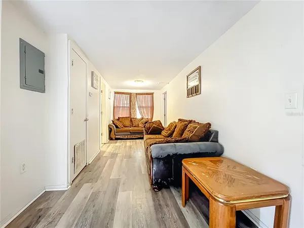 wooden floor in an empty room