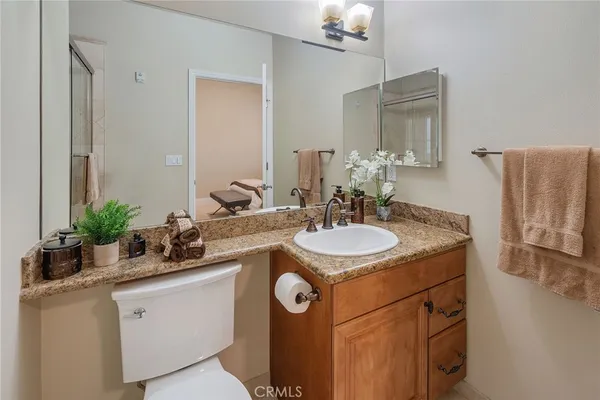 a bathroom with a tub