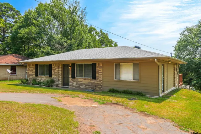 a view of outdoor space yard and swimming pool
