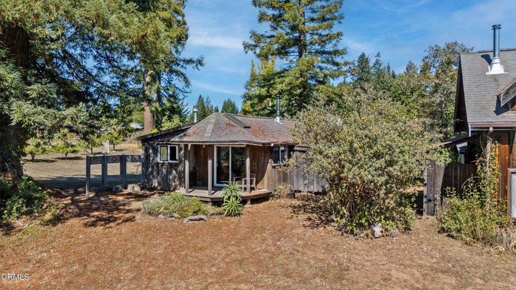 28580 Comptche Ukiah Road Comptche, CA 95427 - Photo 6 of 56 front view of a house with a yard