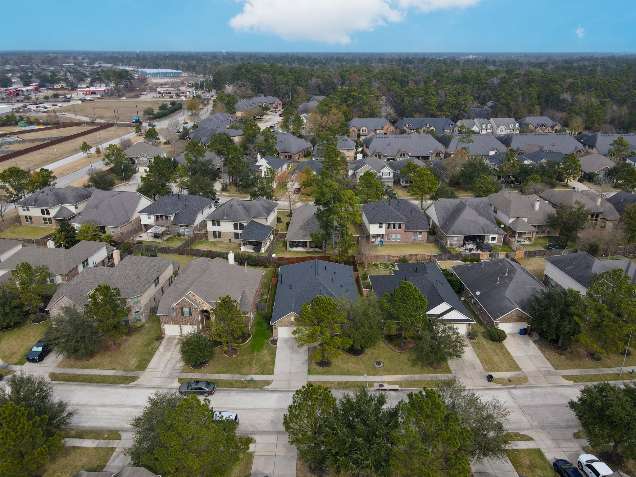 12419 Adams Ridge Lane Humble, TX 77346 - Photo 44 of 46 an aerial view of multiple house