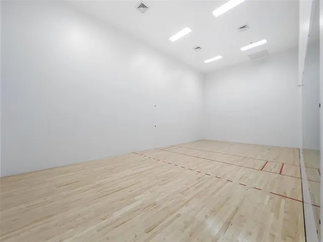 a front view of a building