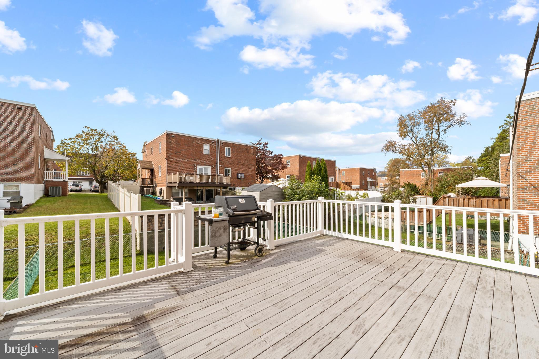 412 Rennard Street Philadelphia, PA 19116 - Photo 8 of 25 Deck off Kitchen