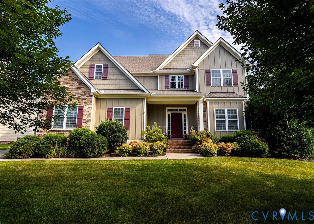 11902 Sunrise Road Henrico, VA 23233 - Photo 1 of 30 Two-story residence featuring stone and siding ext
