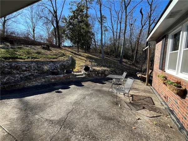 a view of outdoor space and yard