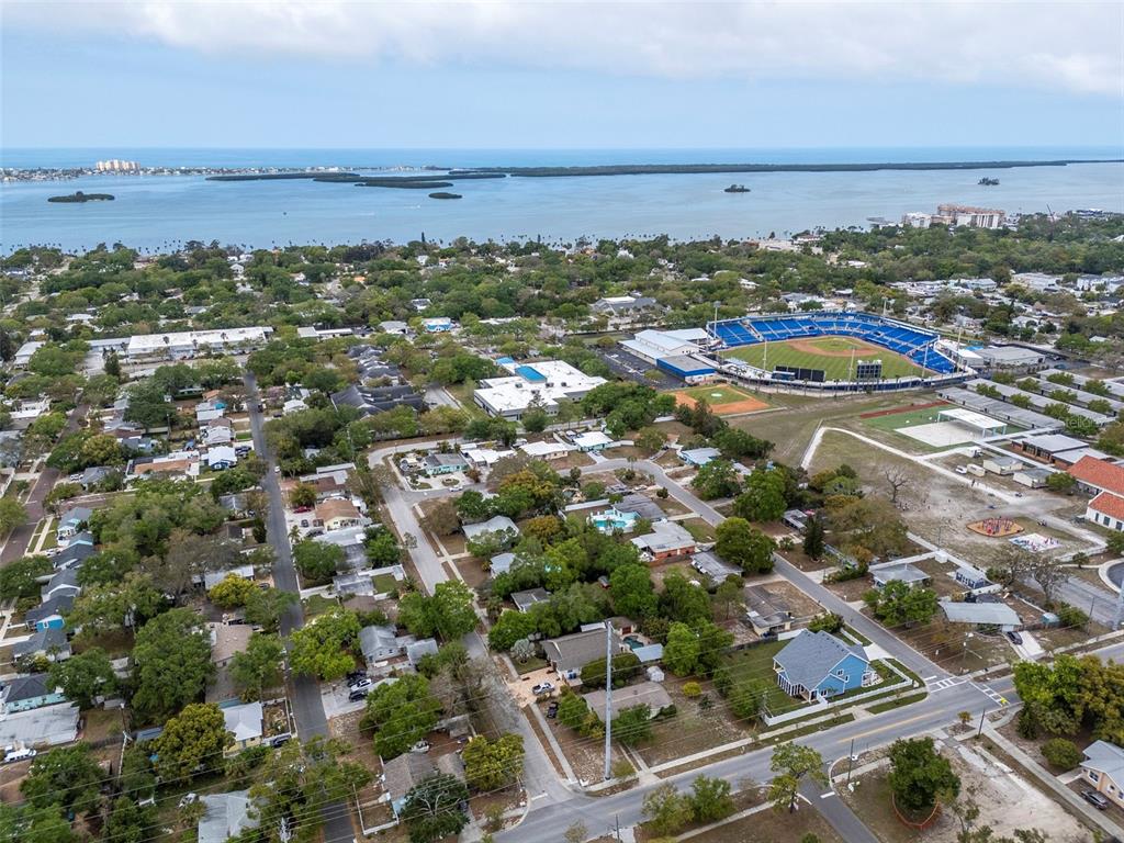 230 Milwaukee Avenue Dunedin, FL 34698 - Photo 13 of 61 an aerial view of a city with lots of residential buildings