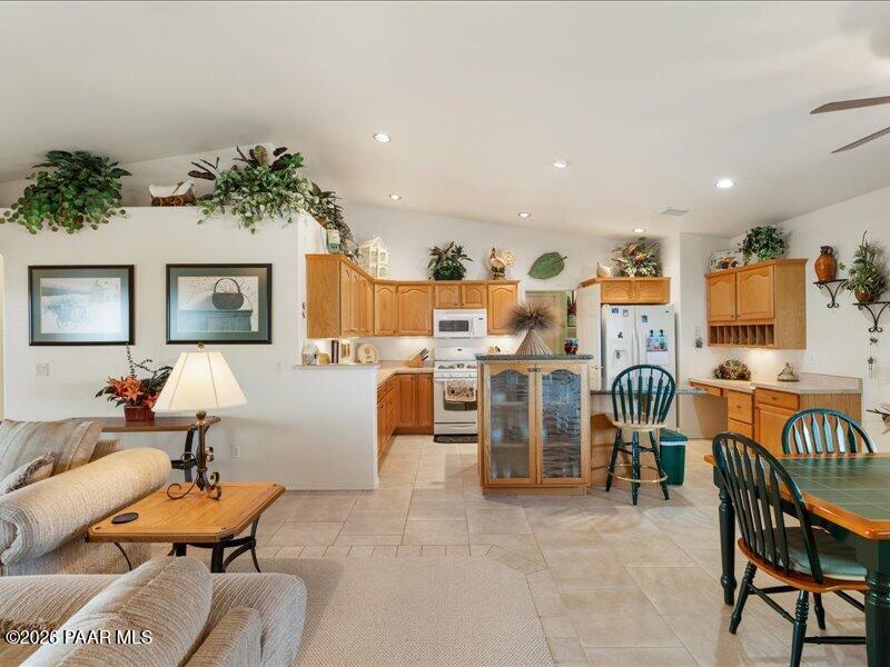 2415 Sherry Paulden, AZ 86334 - Photo 10 of 41 a living room with furniture and a flat screen tv