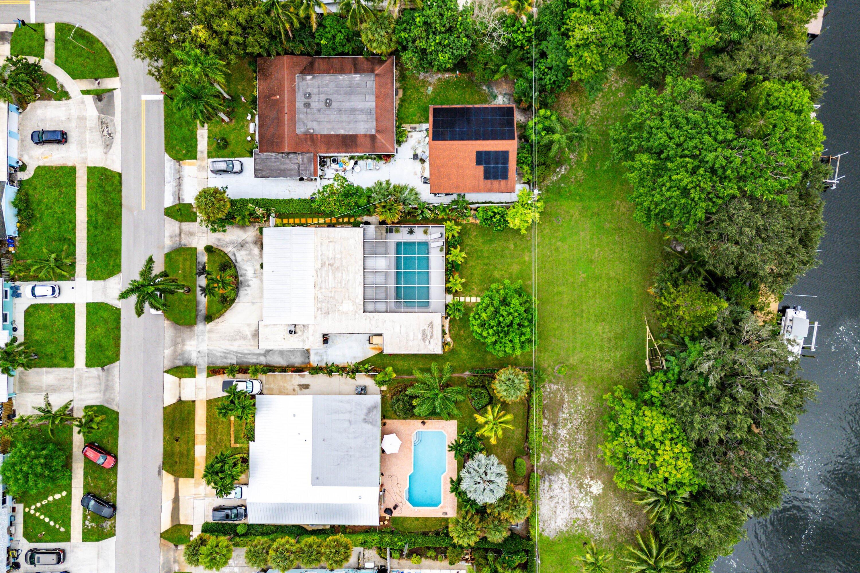 949 Laurel Road North Palm Beach, FL 33408 - Photo 43 of 53 Aerial Overhead