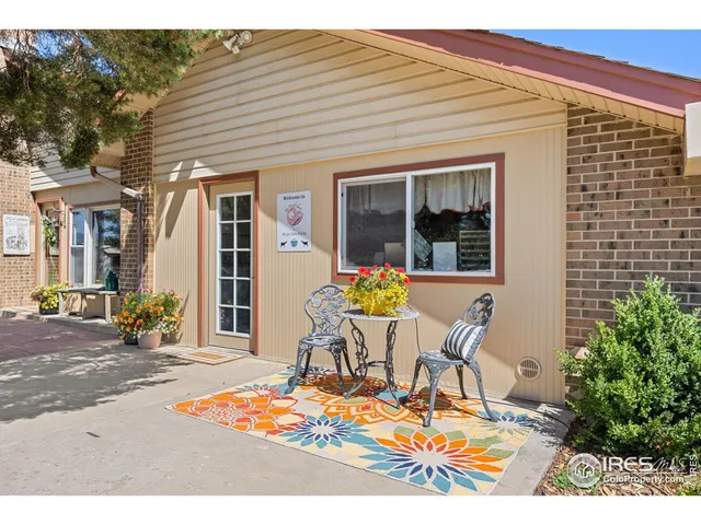 a view of outdoor space with deck and garden