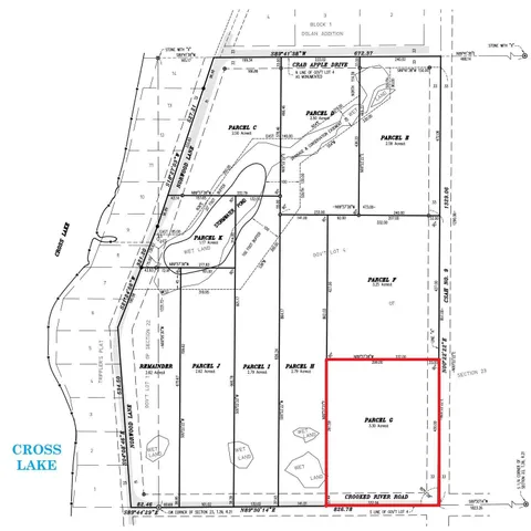 $59,000 | X X Cross Lake Road, Pine City, MN 55063