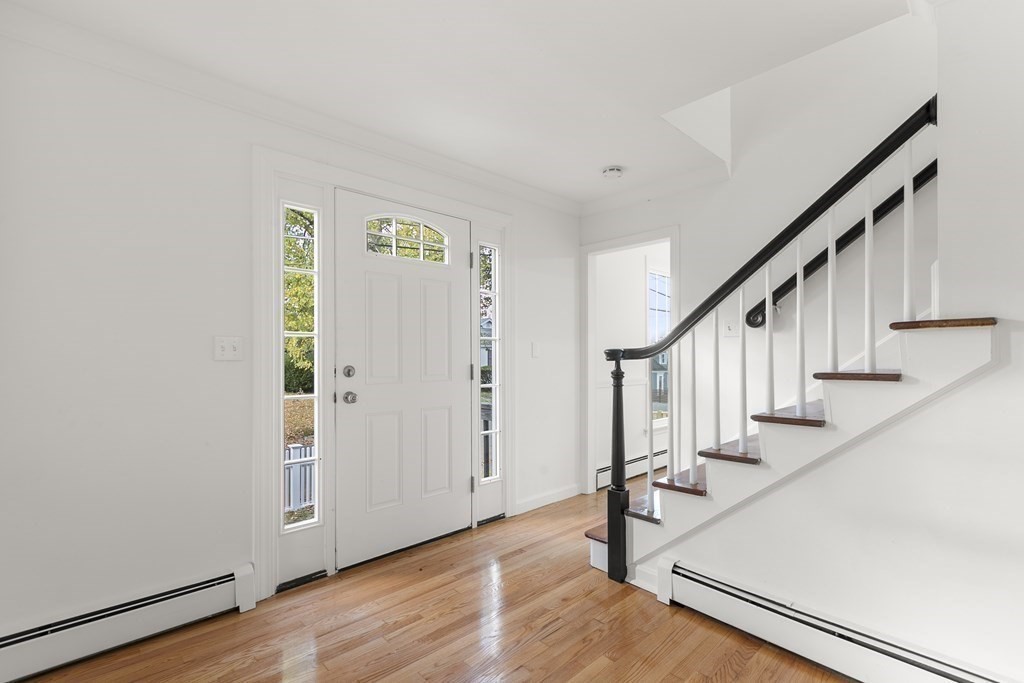 59 Overlook Road Marblehead, MA 01945 - Photo 5 of 16 a view of entryway with wooden floor