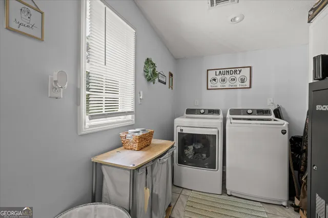 a room with storage and utility