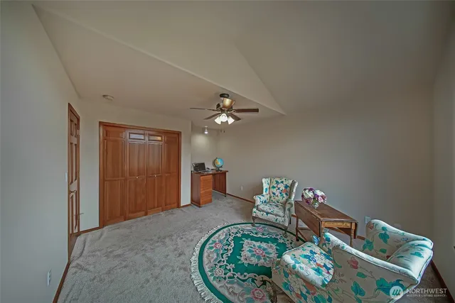 a very nice looking dining room with a table and chairs