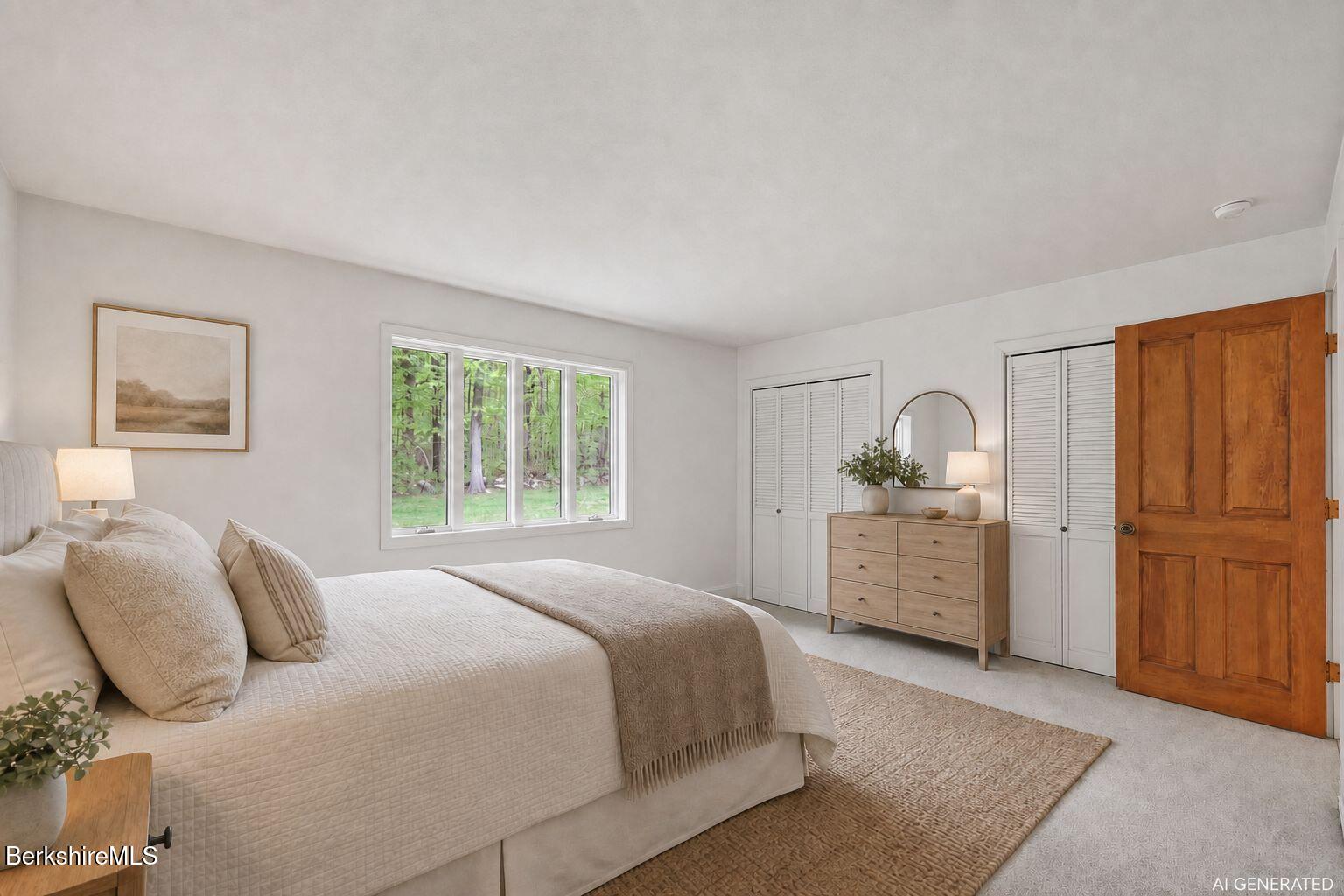 1862 Home Road Sheffield, MA 01230 - Photo 19 of 35 Primary Bedroom Virtually Staged