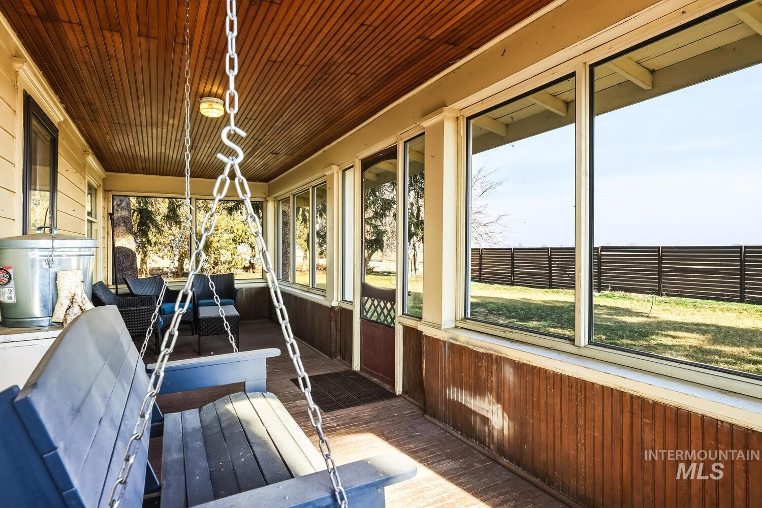 22573 Travis Road Wilder, ID 83676 - Photo 3 of 30 View of sunroom