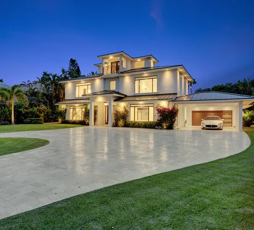 a view of city and lake