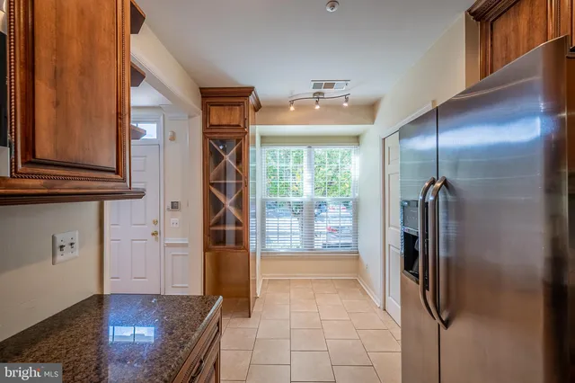 a view of front door