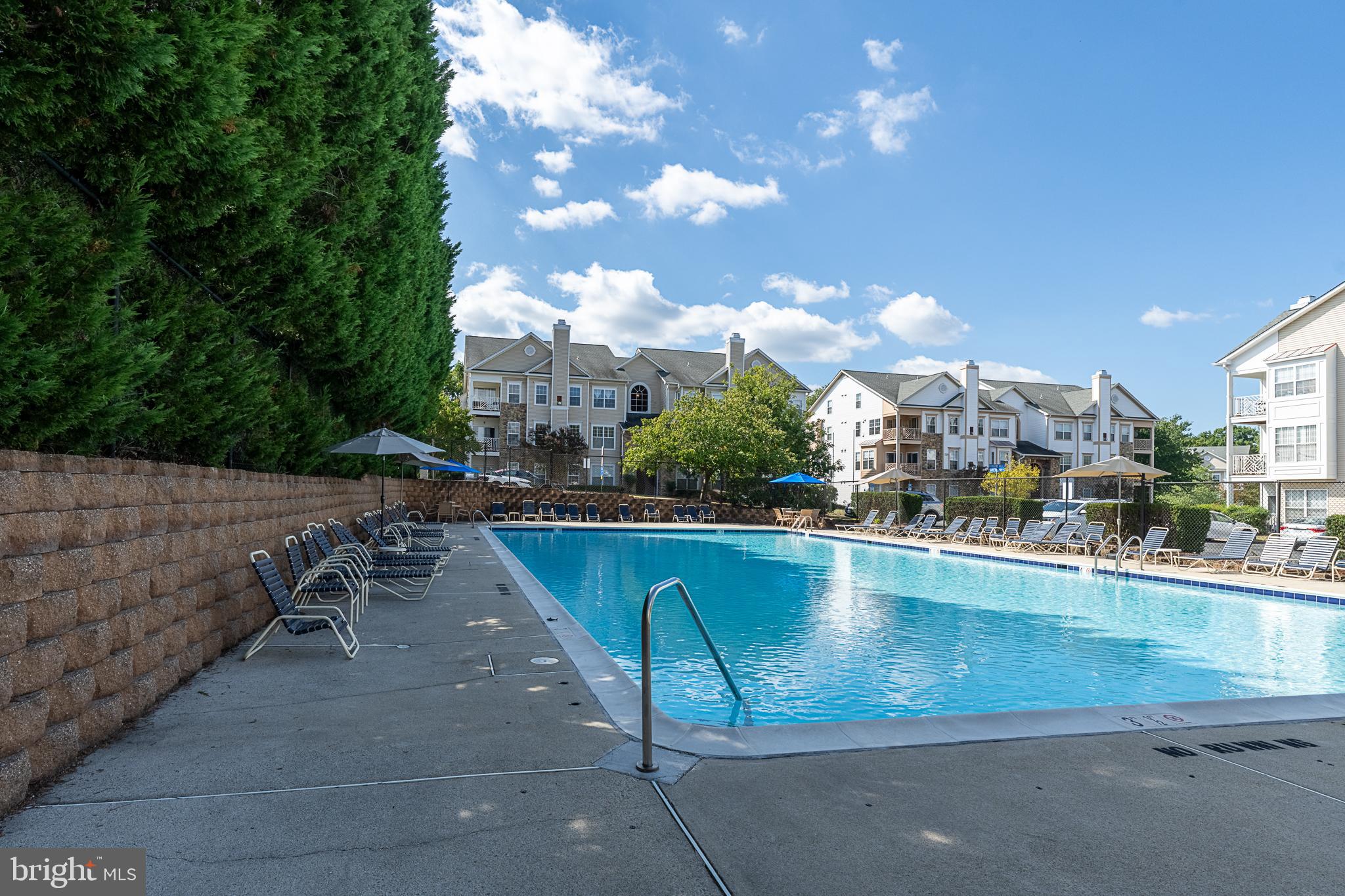 5920 Terrapin Place Alexandria, VA 22310 - Photo 66 of 67 a view of a swimming pool with outdoor seating and plants
