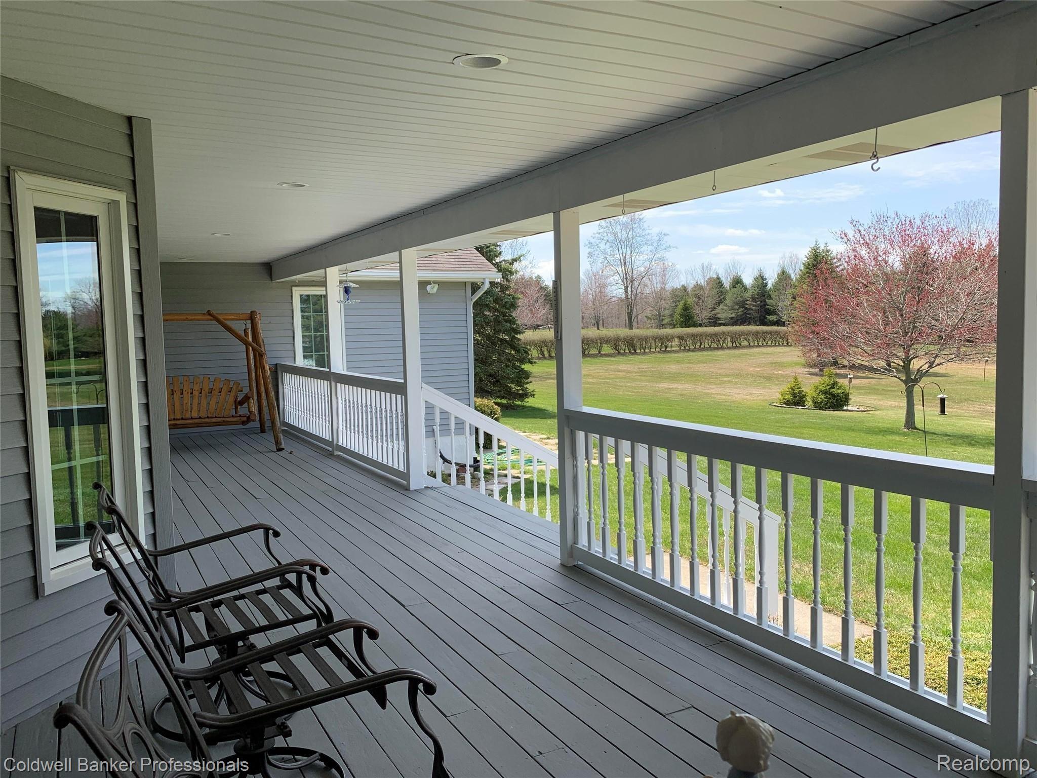 935 North Summers Road Imlay City, MI 48444 - Photo 13 of 73 Back deck to southwest.jpg