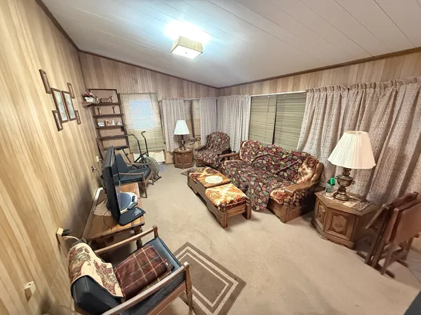 a very nice looking room with a large window