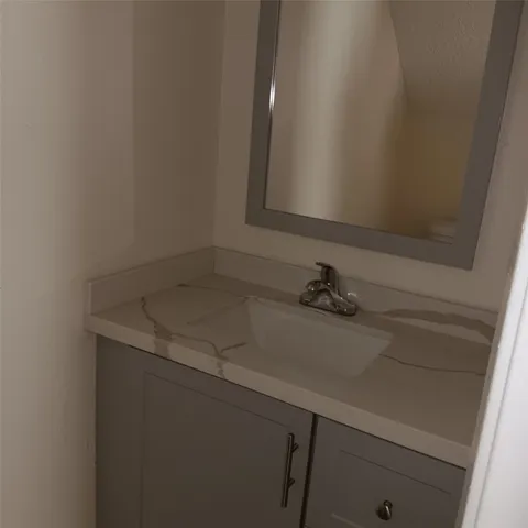 a close view of a closet