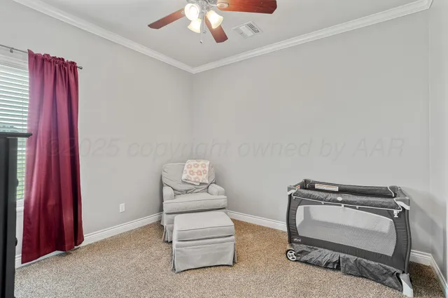 a bathroom with a shower curtain
