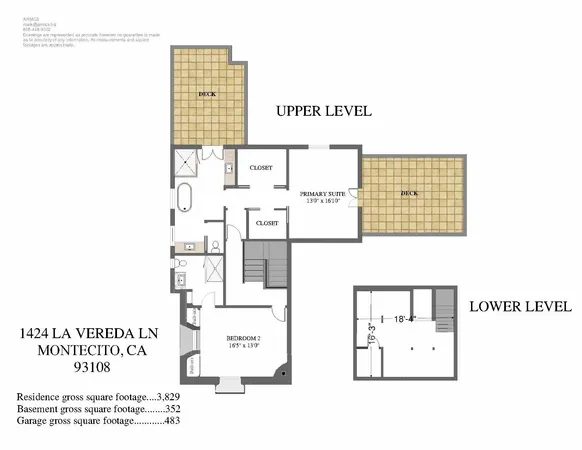 $6,995,000 | 1424 La Vereda Lane, Montecito, CA 93108