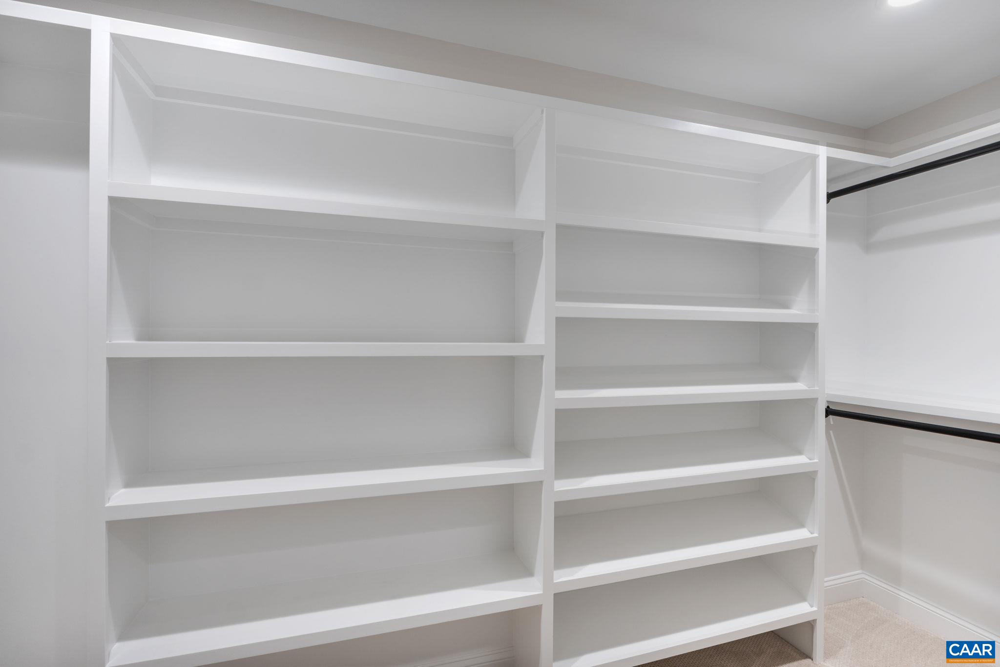 3 Lonicera Way Charlottesville, VA 22911 - Photo 19 of 31 a view of walk in closet with empty racks
