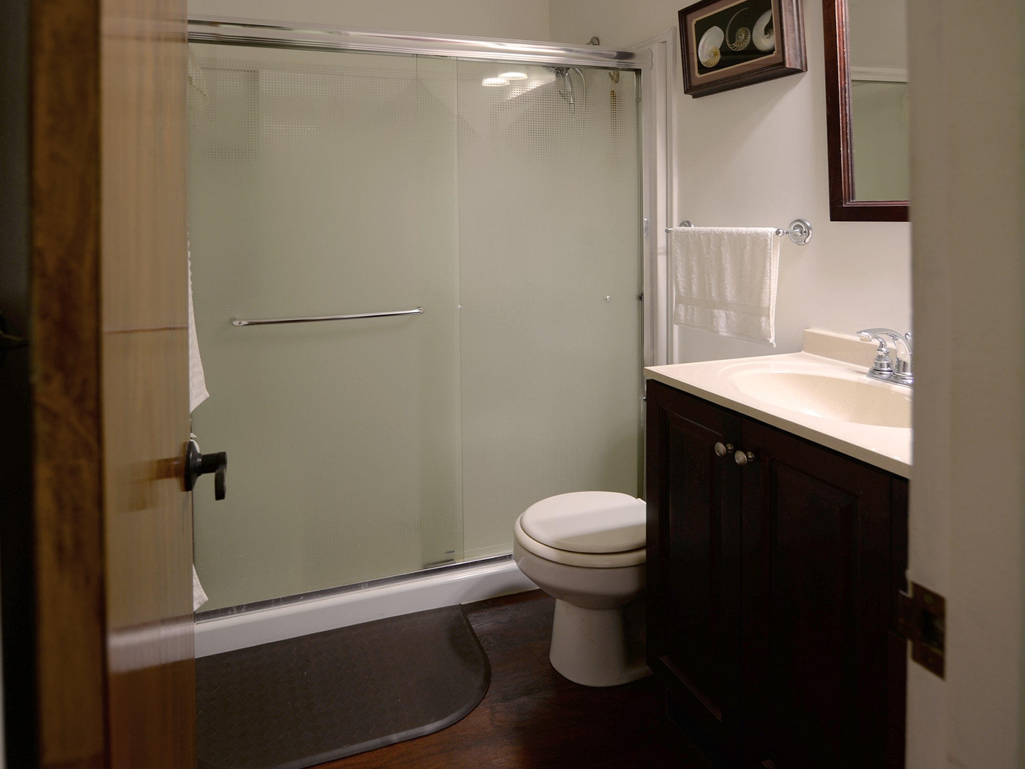 107 Salem Road Oak Ridge, TN 37830 - Photo 21 of 25 a bathroom with a sink a toilet and shower
