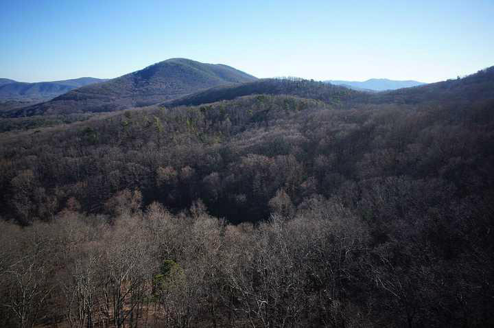 3220 Fordham Road Southwest Roanoke, VA 24014 - Photo 3 of 33 a view of a lush green hillside and a houses